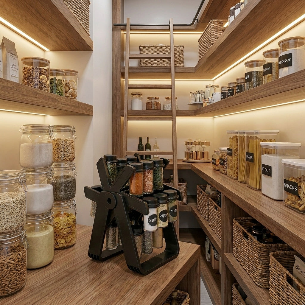 Rotating Spice Rack