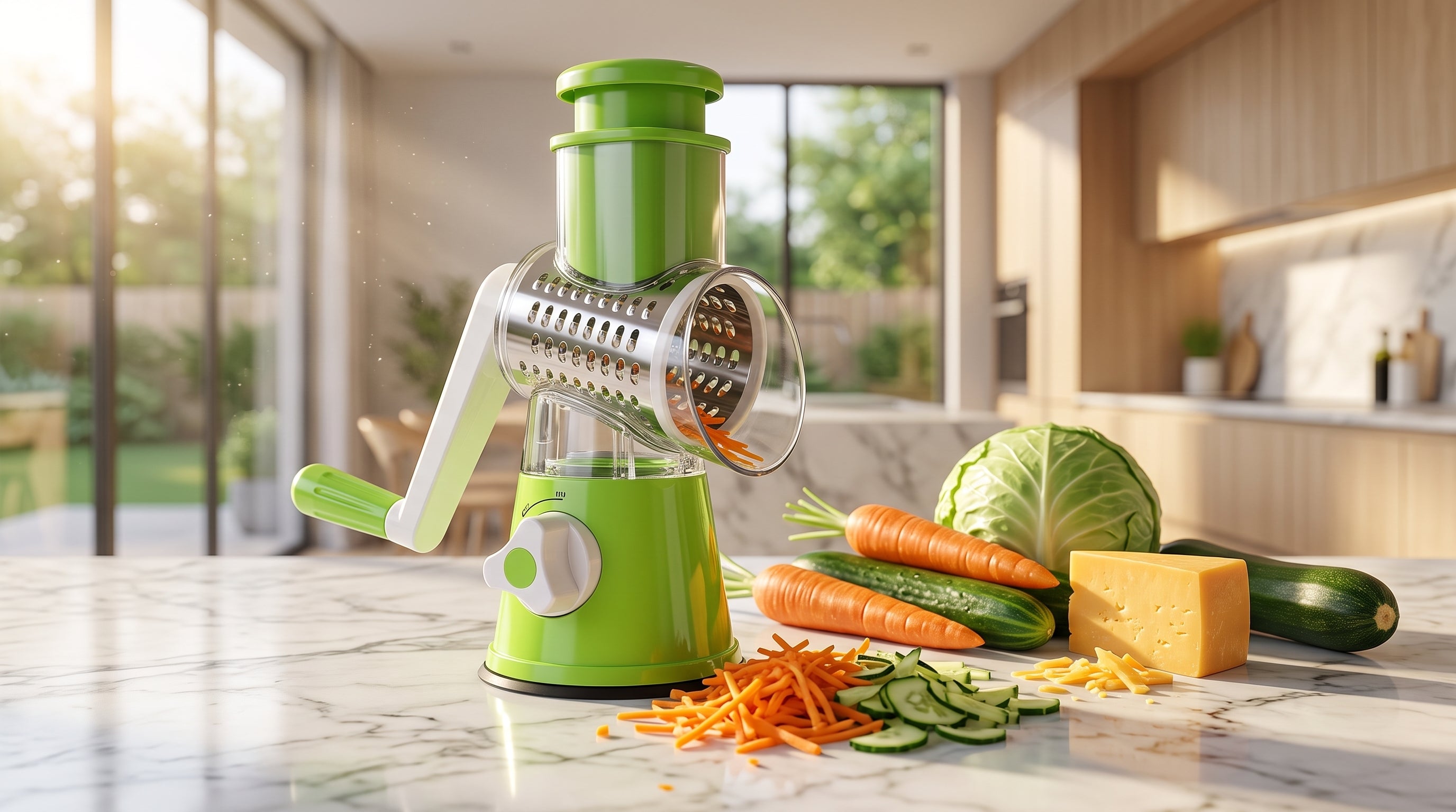 Table Top Drum Grater