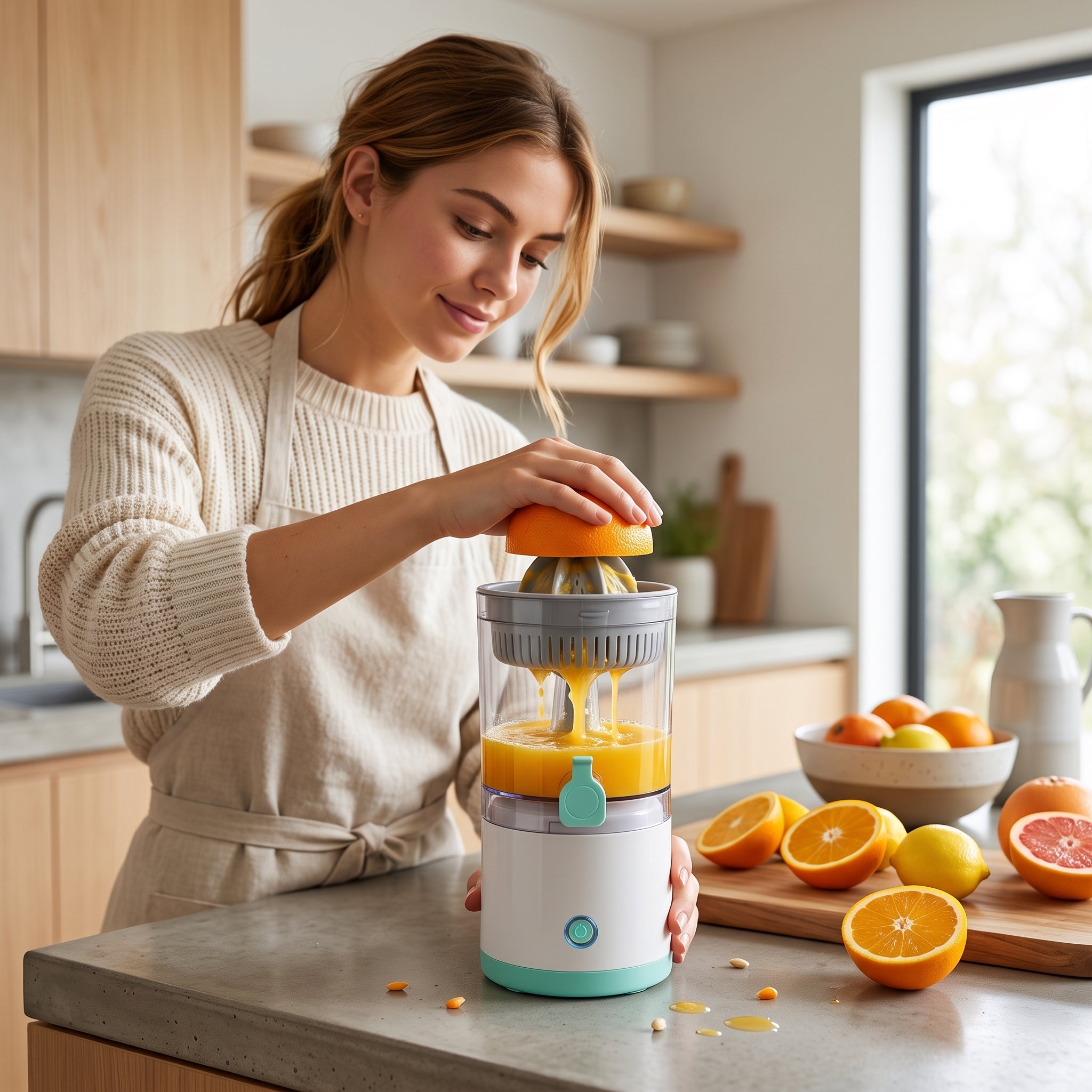 Portable Electric Citrus Juicer