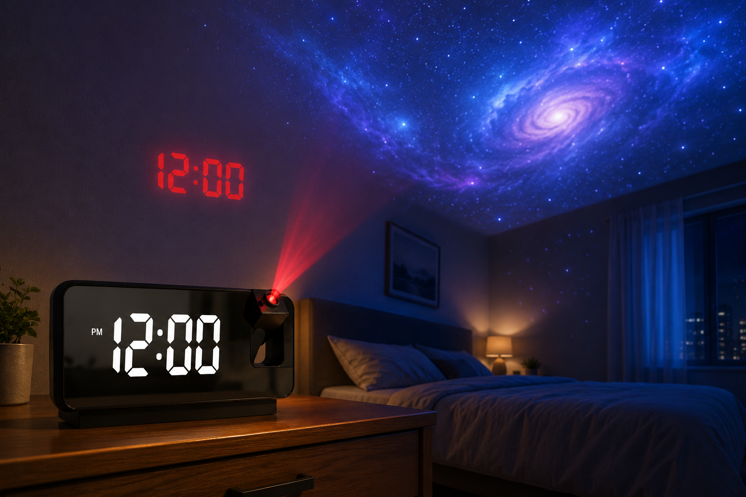 Digital Projector Clock