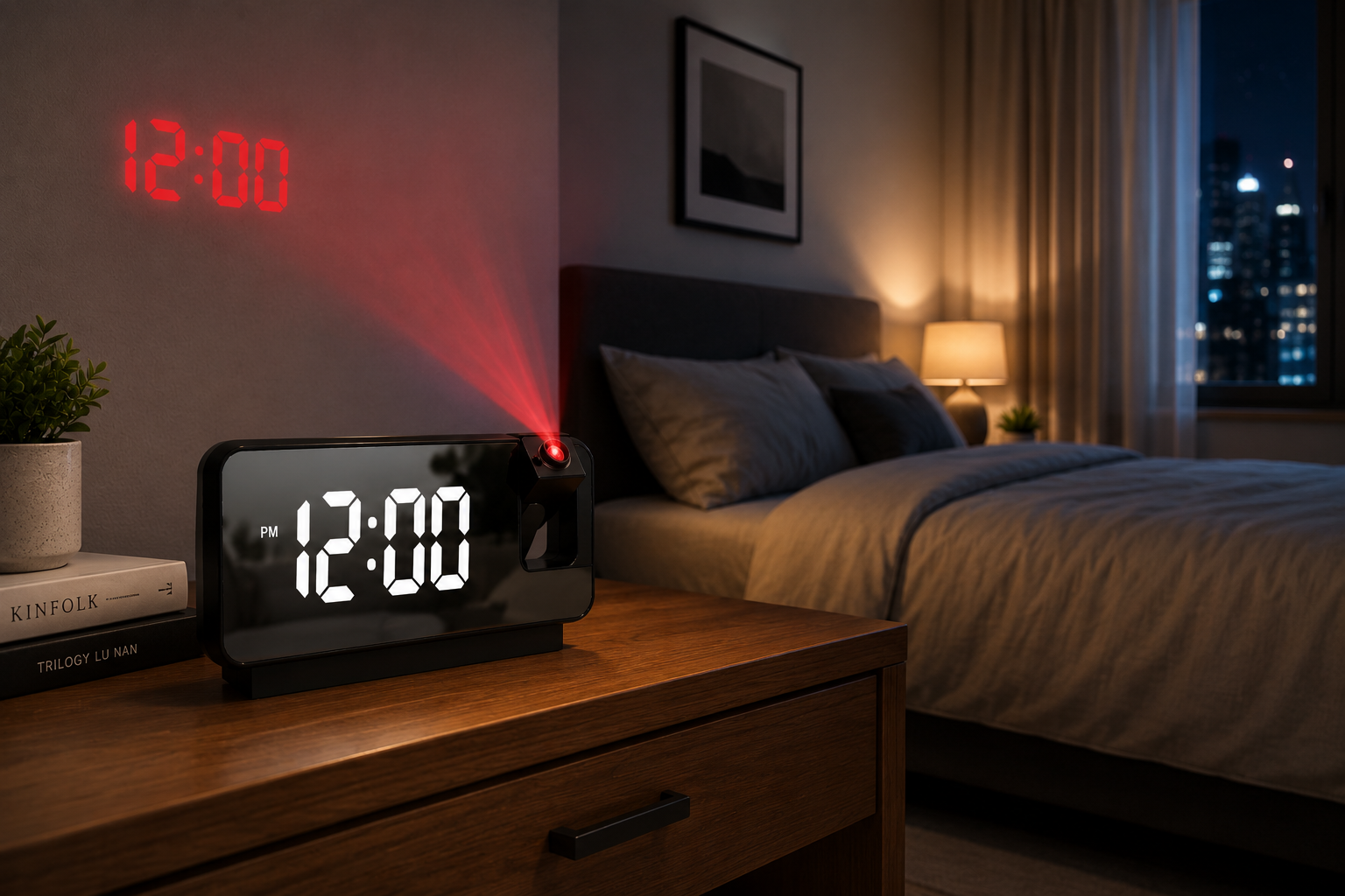 Digital Projector Clock