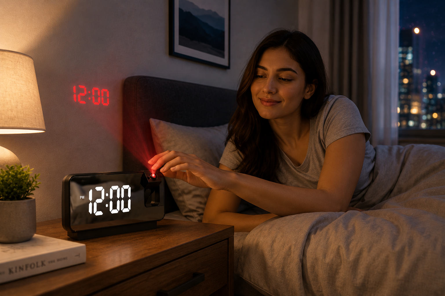 Digital Projector Clock