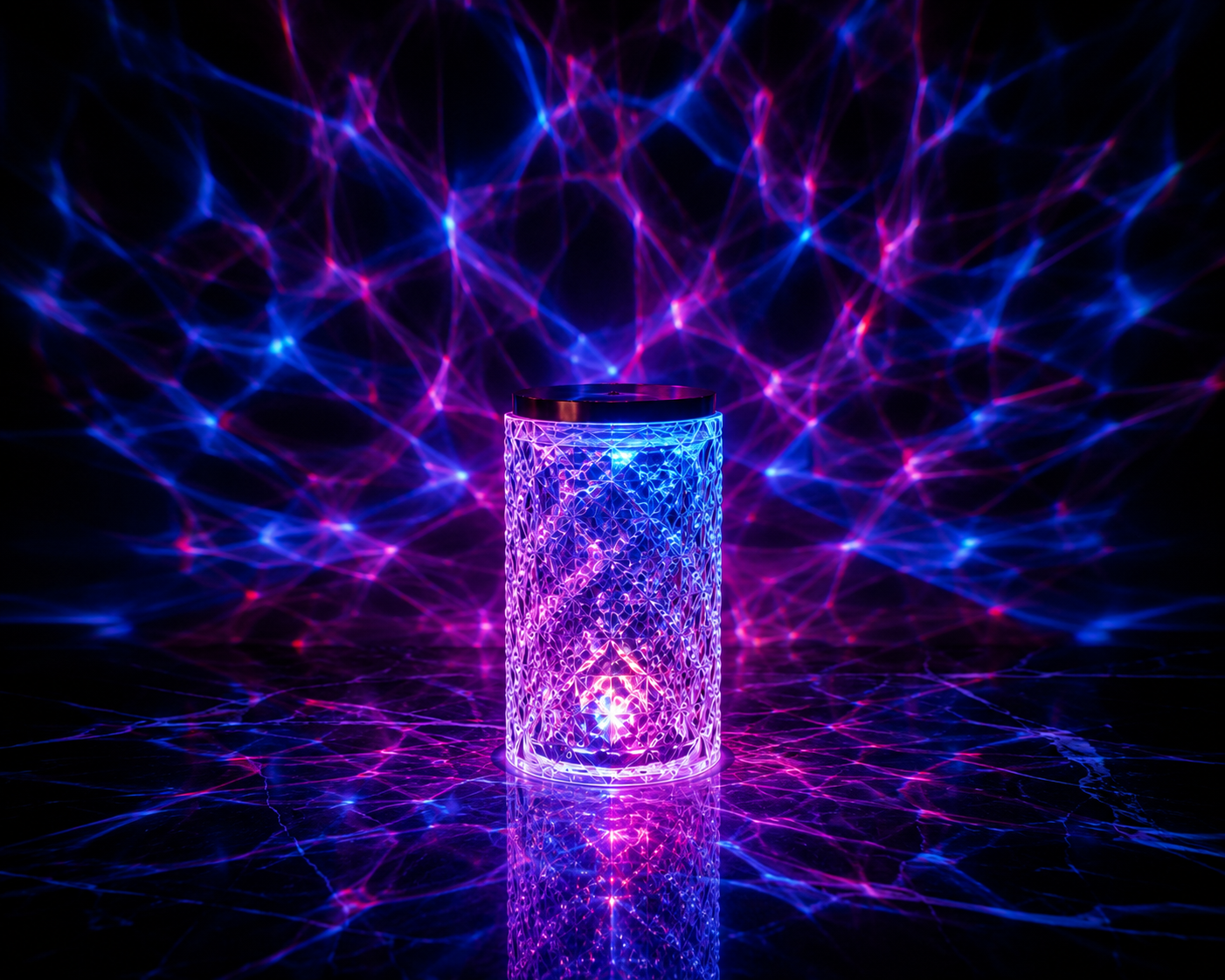 LED Crystal Table Lamp