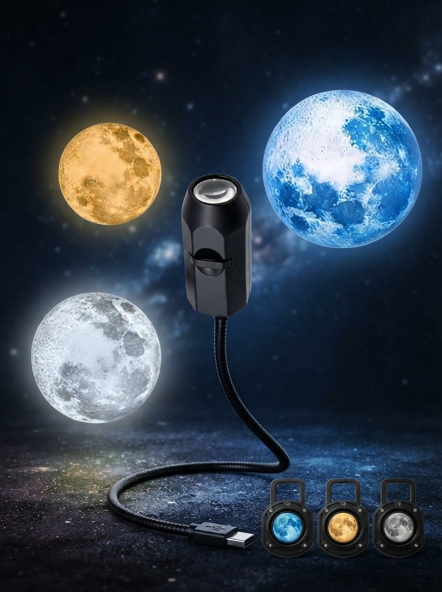 USB Moon & Earth Projection