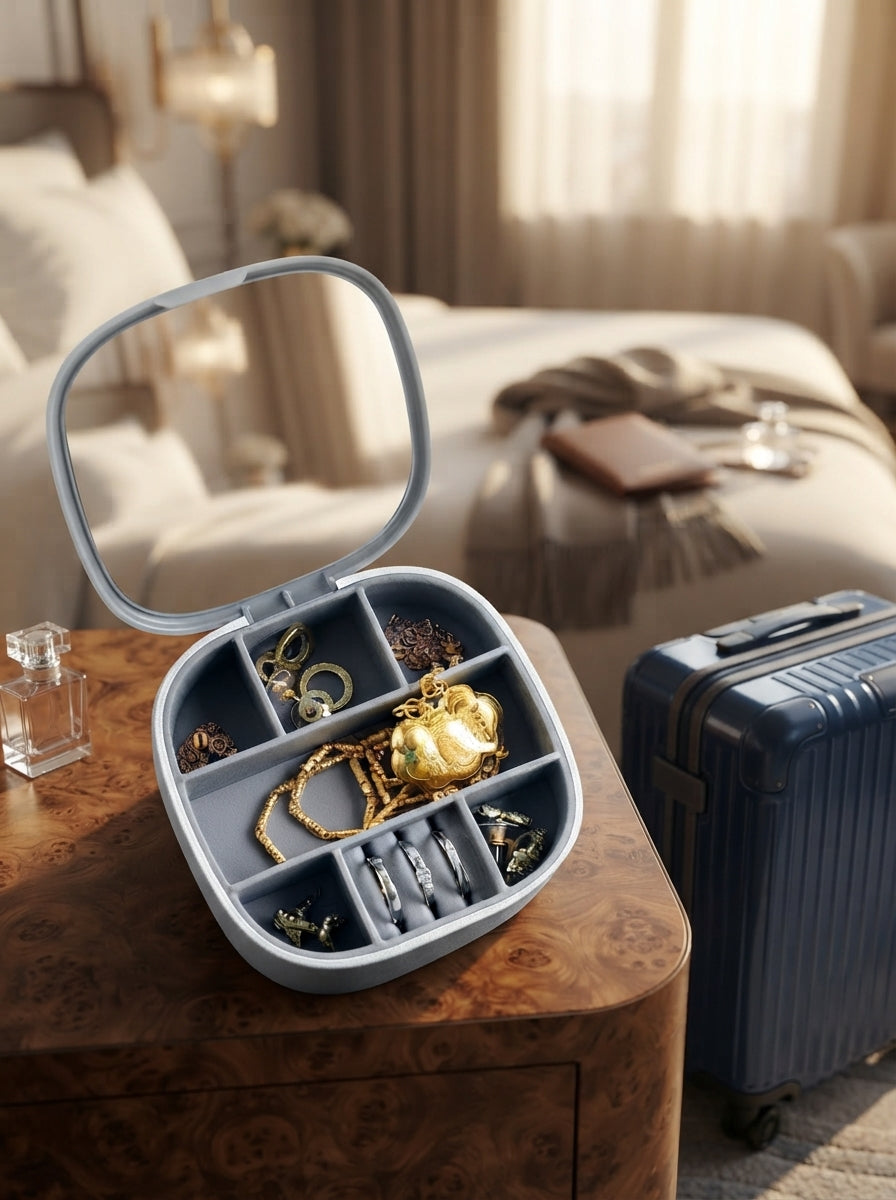 Organizer & Jewellery Box with Mirror