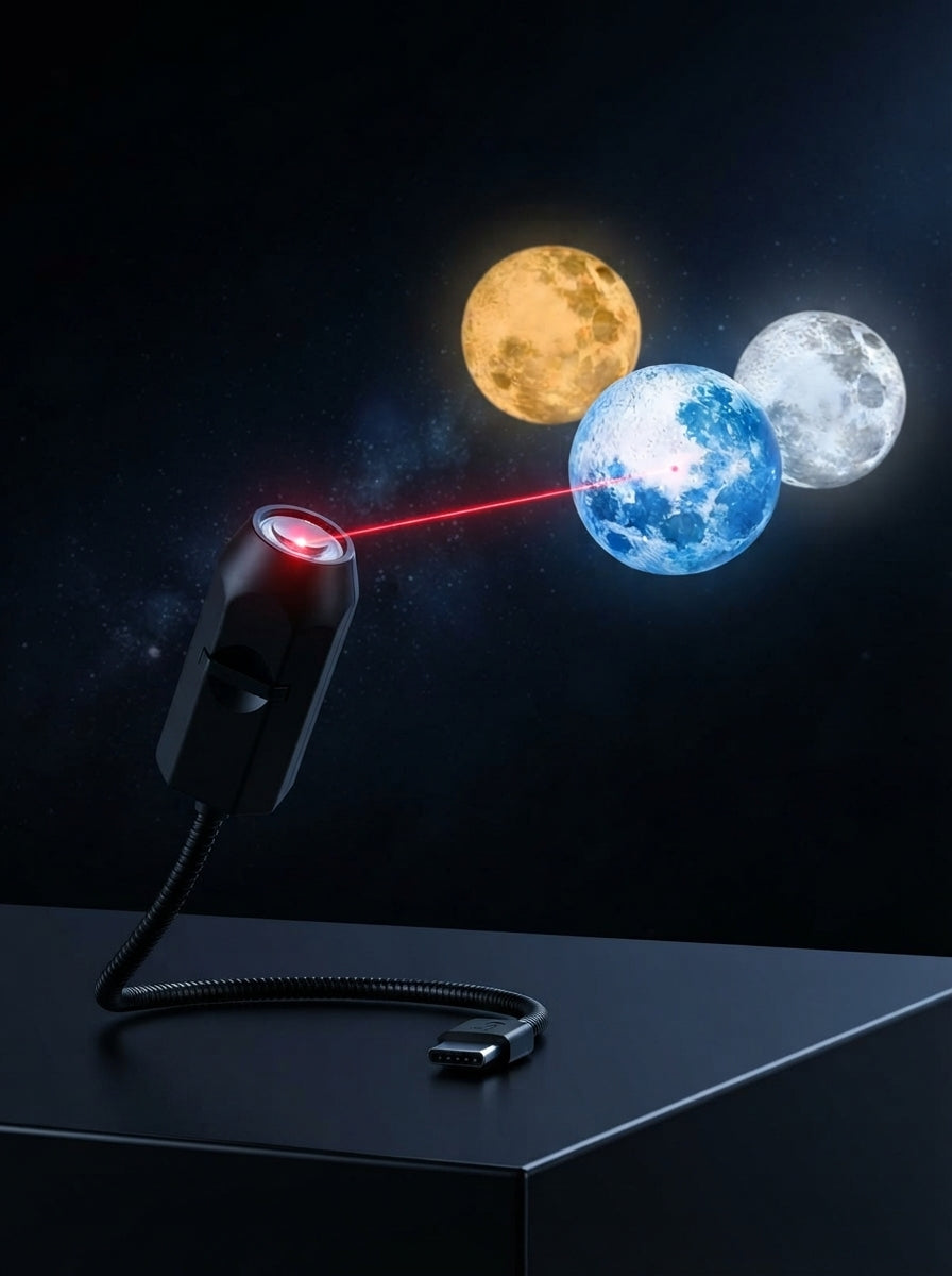 USB Moon & Earth Projection