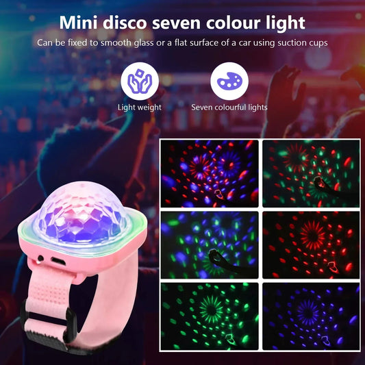 Rechargeable LED Sound-Controlled Ambient Lamp
