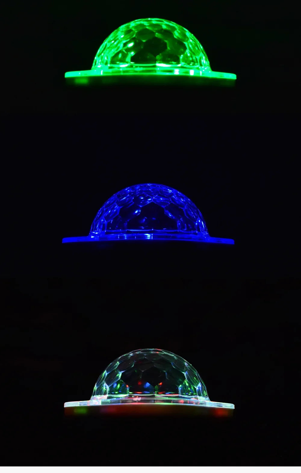 Rechargeable LED Sound-Controlled Ambient Lamp