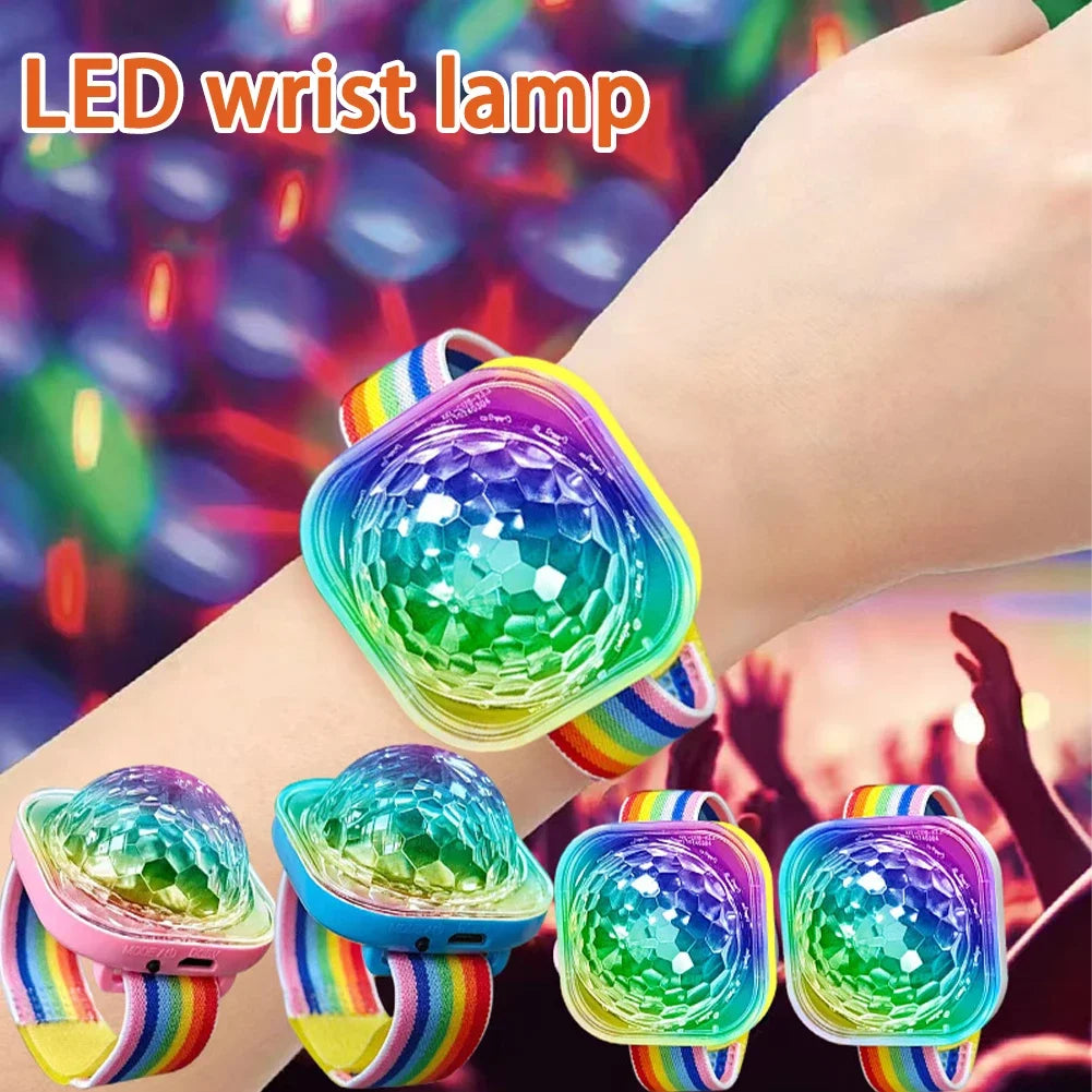 Rechargeable LED Sound-Controlled Ambient Lamp
