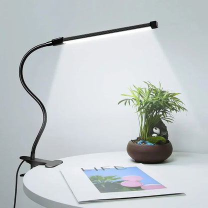 Lampe de bureau LED clipable