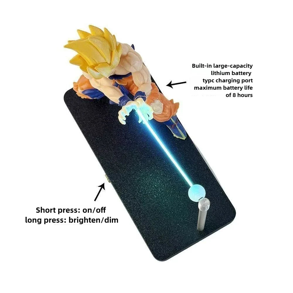 Dragon Ball Goku Kamehameha Lamp