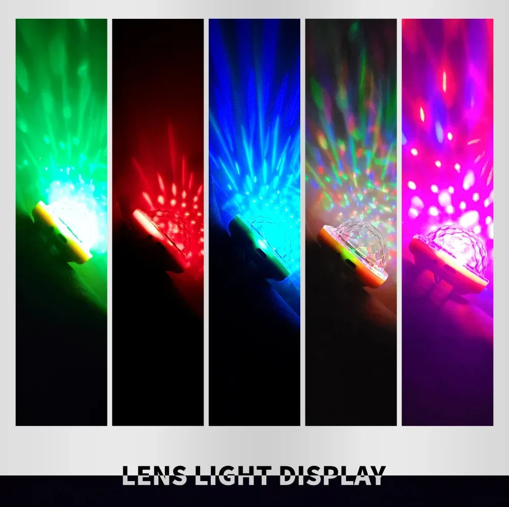 Rechargeable LED Sound-Controlled Ambient Lamp