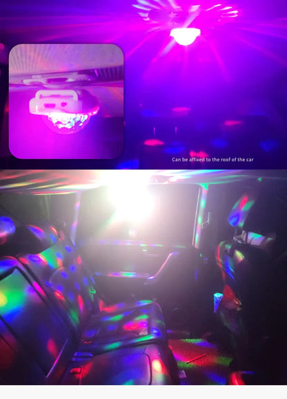 Rechargeable LED Sound-Controlled Ambient Lamp