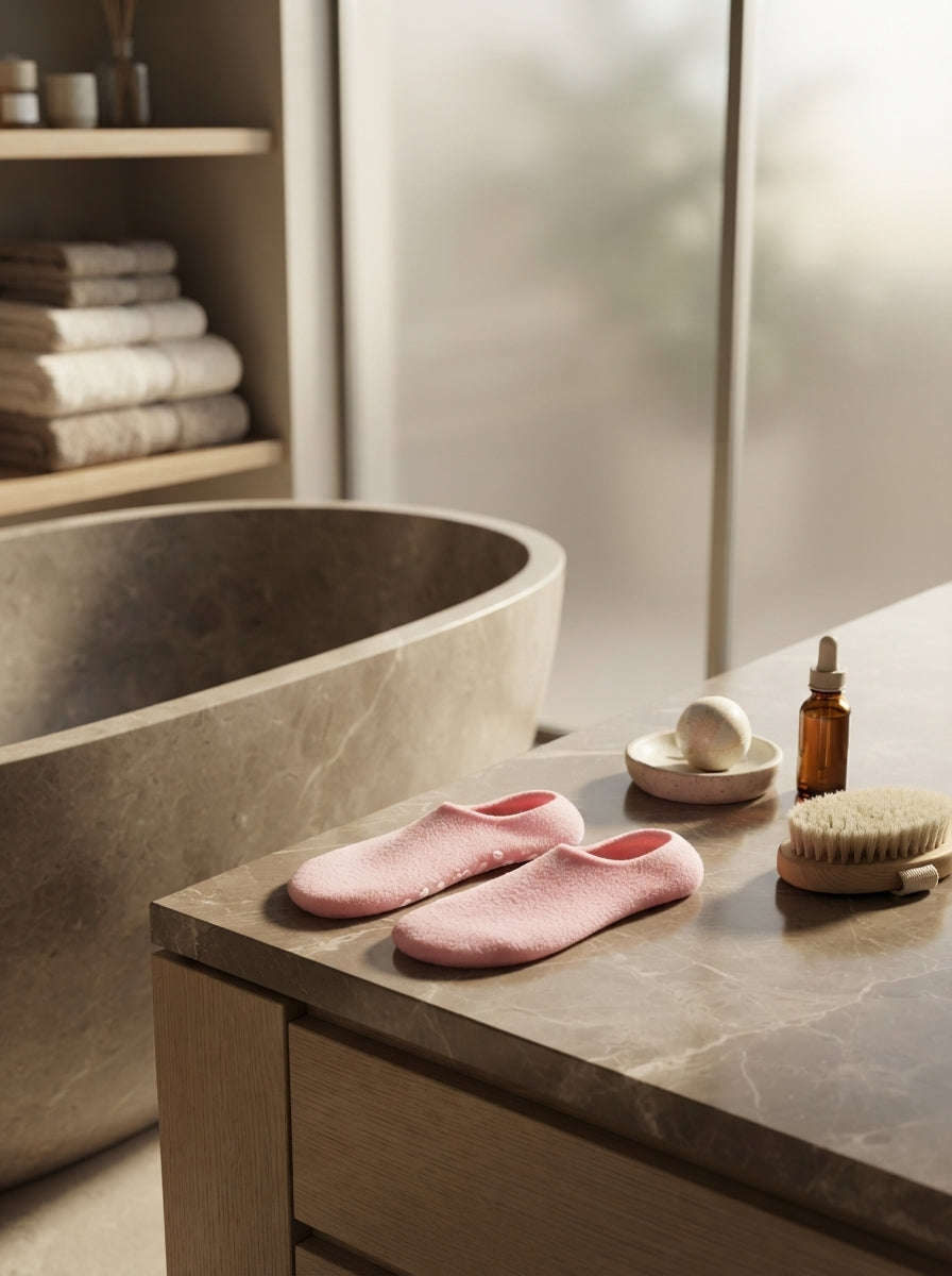 Reusable Silicone Spa Gel Socks