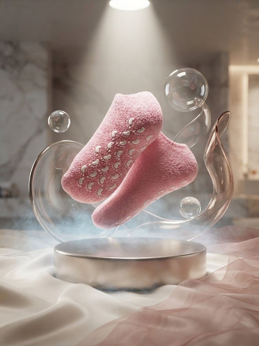 Reusable Silicone Spa Gel Socks