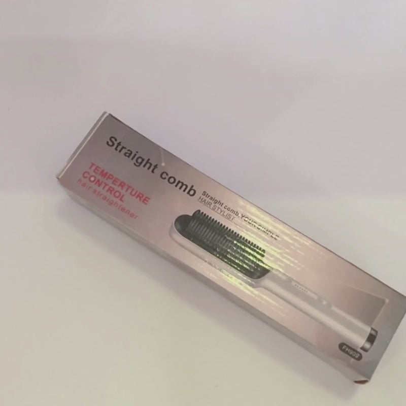 Hair Straightener Brush & Styler