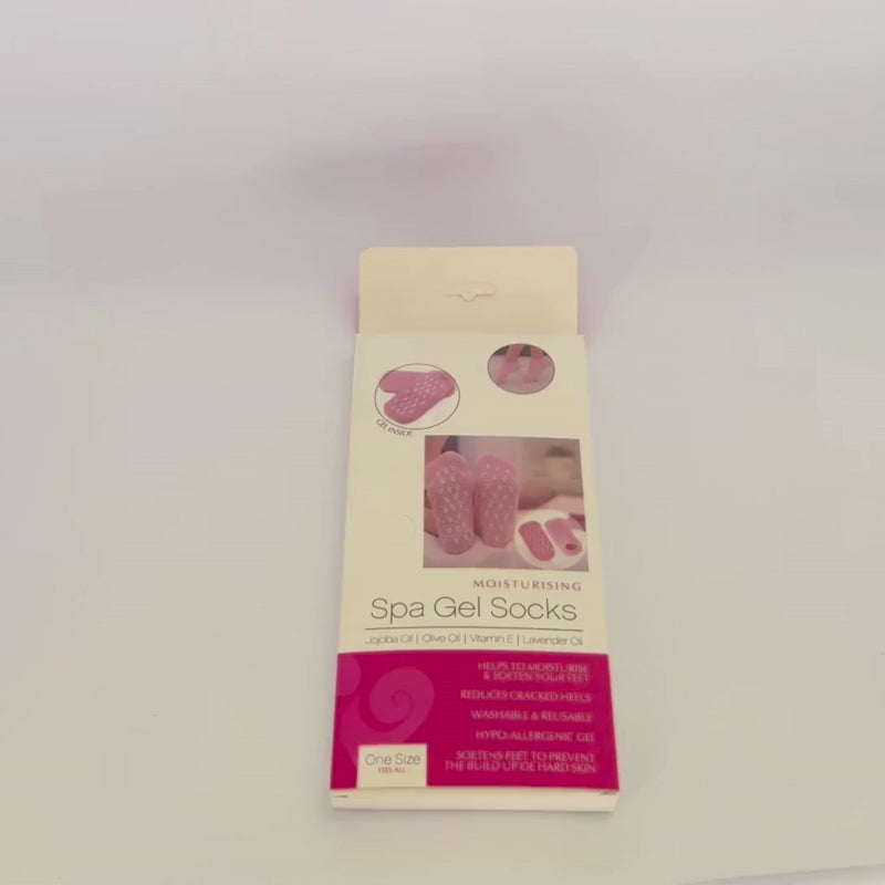 Reusable Silicone Spa Gel Socks