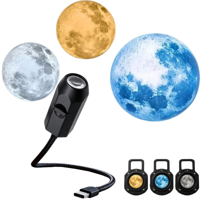 USB Moon & Earth Projection